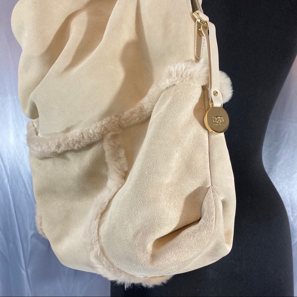 Ugg women’s Quinn hobo suede shoulder bag - Picture 5 of 14